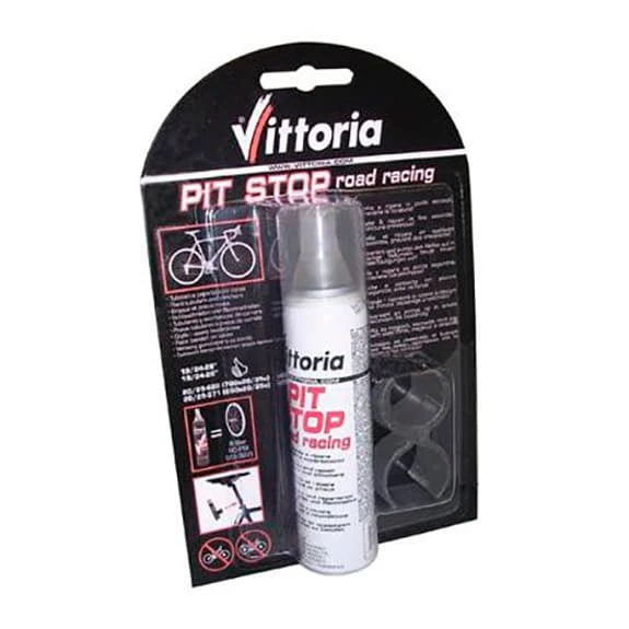 Vittoria Pit Stop Road Racing Kit 75ml Tyre Sealant 1 Vittoria Pit Stop Road Racing Kit 75ml Tyre Sealant