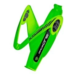 Race One X5 GEL Bottle Cage Green Fluo Black