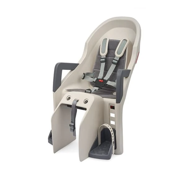 Polisport Guppy Maxi CFS Child Bike Seat Cream Grey 1 Polisport Guppy Maxi CFS Child Bike Seat Cream Grey