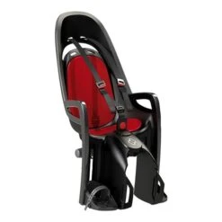 Child Seat Hamax Zenith Rear With Luggage Rack Fixation Black Red