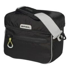 Sports Bag Front Basil Miles Black