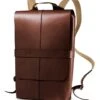 Backpack Leather Brooks England Piccadilly Dark Brown Woman