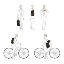 Backpack Leather Brooks England Piccadilly Dark Brown Woman -Cycle Pack Shop BK BB020A07205 2