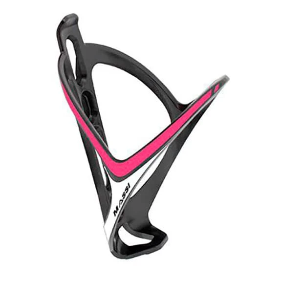 Massi Exo Bottle Cage Black Pink 1 Massi Exo Bottle Cage Black Pink
