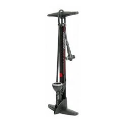 Massi CMF02 Track Foot Pump With Pressure Gauge Black