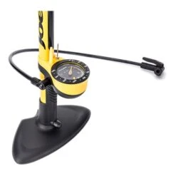 Topeak Joeblow Sport III Floor Pump Yellow Black -Cycle Pack Shop TPK TJB S6 2