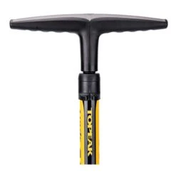 Topeak Joeblow Sport III Floor Pump Yellow Black -Cycle Pack Shop TPK TJB S6 3