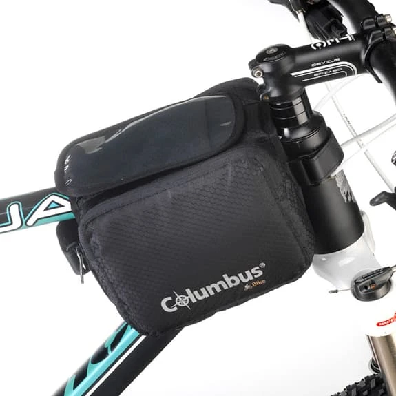 Columbus Outdoor Bike Frame Bag Black 3 Columbus Outdoor Bike Frame Bag Black - Image 3