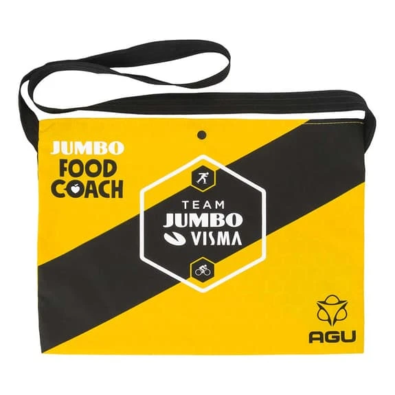 AGU Team Jumbo-Visma 2023 Refreshment Bag Yellow Black 1 AGU Team Jumbo-Visma 2023 Refreshment Bag Yellow Black