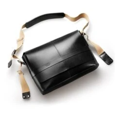 Brooks England Barbican Leather Bag Black