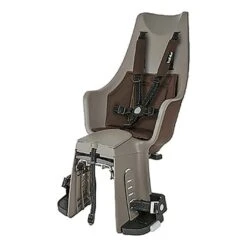Bobike Exclusive Maxi Plus E-BD LED Rear Baby Carrier Coffee Brown