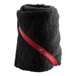 Castelli Insider Towel Black Red
