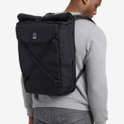 Chrome Bravo 3.0 35L Backpack Jet Black -Cycle Pack Shop chr bg 247 bk 004