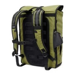 Chrome Bravo 3.0 35L Backpack Green Black Grey 8 Chrome Bravo 3.0 35L Backpack Green Black Grey -Cycle Pack Shop chr bg 247 olbr 004