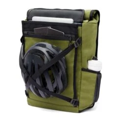 Chrome Bravo 3.0 35L Backpack Green Black Grey 9 Chrome Bravo 3.0 35L Backpack Green Black Grey -Cycle Pack Shop chr bg 247 olbr 005