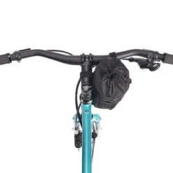 Chrome Doubletrack Feed 1.5L Handlebar Bag Black -Cycle Pack Shop chr bg 327 bk 005