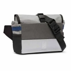 Chrome Doubletrack 5L Handlebar Bag Black Grey White