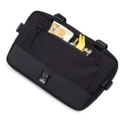 Chrome Doubletrack Medium Frame Bag Black -Cycle Pack Shop chr bg 337 bk 005