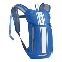 Camelbak Mini MULE 1.5 L Hydration Backpack Blue White Kids