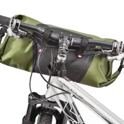 Columbus Outdoor Dry Handlebar 9L Handlebar Bag Khaki Green -Cycle Pack Shop com a09145 005