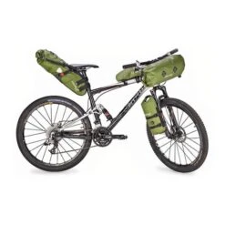 Columbus Outdoor Dry Handlebar 9L Handlebar Bag Khaki Green -Cycle Pack Shop com a09145 006