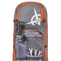Columbus Outdoor Giro 12L Backpack Grey Orange 8 Columbus Outdoor Giro 12L Backpack Grey Orange -Cycle Pack Shop com a09177 003