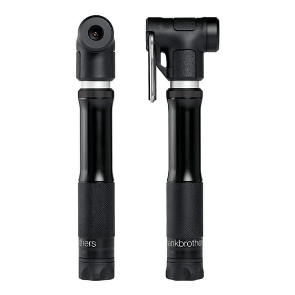 Crankbrothers Sterling Small Hand Pump With Pressure Gauge Silver 1 Crankbrothers Sterling Small Hand Pump With Pressure Gauge Silver