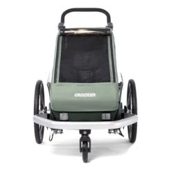 Croozer Kid Vaaya 1 2020 Trailer Green -Cycle Pack Shop cr 707676 005