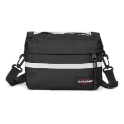Handlebar Bag Eastpak Aman Bike Black Grey Reflective