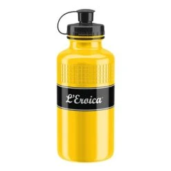 Elite Eroica Vintage Water Bottle 500 Ml Yellow