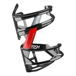 Elite Prism Bottle Holder Right Side Opening Black Red Shiny