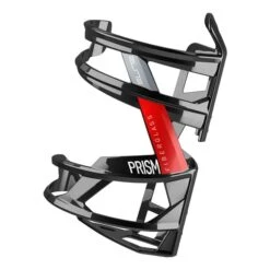 Elite Prism Bottle Holder Left Side Opening Black Red Shiny