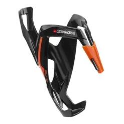 Elite Custom Race Plus Bottle Cage Black Orange