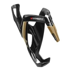 Elite Custom Race Plus Bottle Cage Black Beige