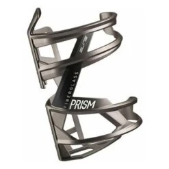 Elite Prism Bottle Cage Right Side Entrance Titanium Black