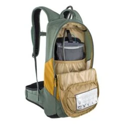 Evoc FR Lite Race 10L Backpack Brown Green -Cycle Pack Shop evo 20831 003