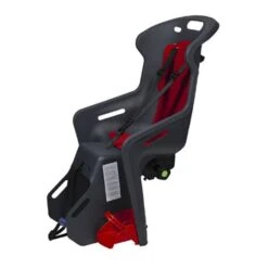 Urban Iki Flamingo Rear Bike Seat For Luggage Rack Mounting Grey Red