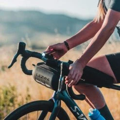 Lezyne Hard Bar Caddy Handlebar Bag Black -Cycle Pack Shop ly 4710582542688 003