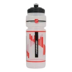 Massi LIF 750ml Water Bottle Transparent Red