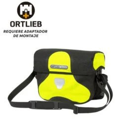 Ortlieb UltiMate Six High Visibility 7L Handlebar Bag Yellow Black