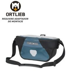 Ortlieb Ultimate Six Classic 5L Handlebar Bag Blue Black
