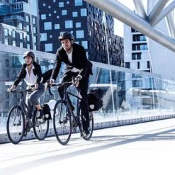 Ortlieb Downtown Two QL 2.1 20L Shoulder Bag Black Cordura -Cycle Pack Shop ort f7204x b