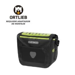 Ortlieb E-Glow 7L Handlebar Bag Black Yellow