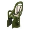 Polisport Groovy CFS Bicycle Rack-Mounted Baby Carrier Dark Green Cream