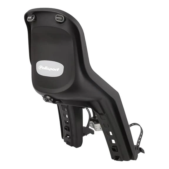 Polisport Bubbly Mini Child Bike Seat Black Dark Grey 4 Polisport Bubbly Mini Child Bike Seat Black Dark Grey - Image 4