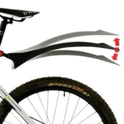 Polisport Cross Country Evo Rear Mudguard -Cycle Pack Shop ps 8621100012 003 1