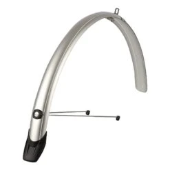 Polisport Towny 28' 46mm Mudguard Set Silver