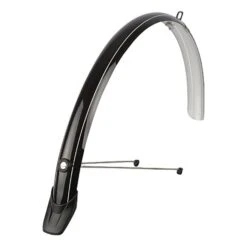 Polisport Towny 28' 51mm Mudguard Set Black