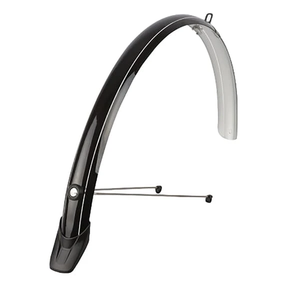 Polisport Towny 28' 51mm Mudguard Set Black 1 Polisport Towny 28' 51mm Mudguard Set Black