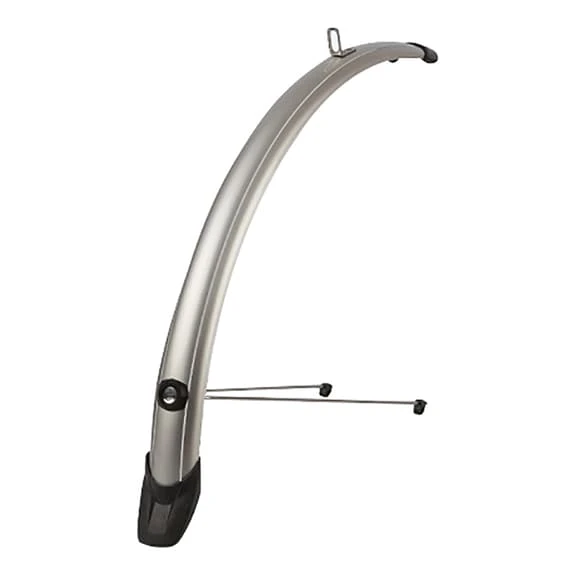 Polisport Towny 28' 51mm Mudguard Set Silver 2 Polisport Towny 28' 51mm Mudguard Set Silver - Image 2